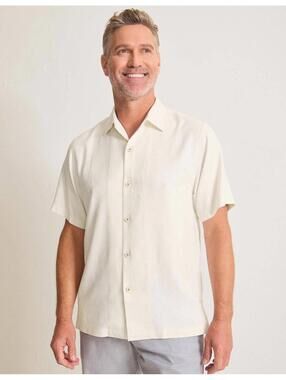 Tommy Bahama Men's Maui Border Silk Camp Shirt 3XL